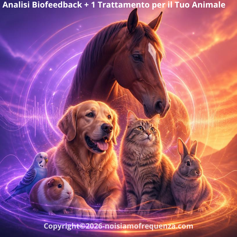Analisi Biofeedback + 1 Trattamento per il Tuo Animale